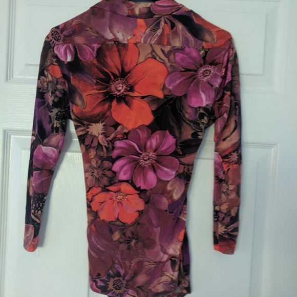 Cache flower print top - Picture 2 of 2